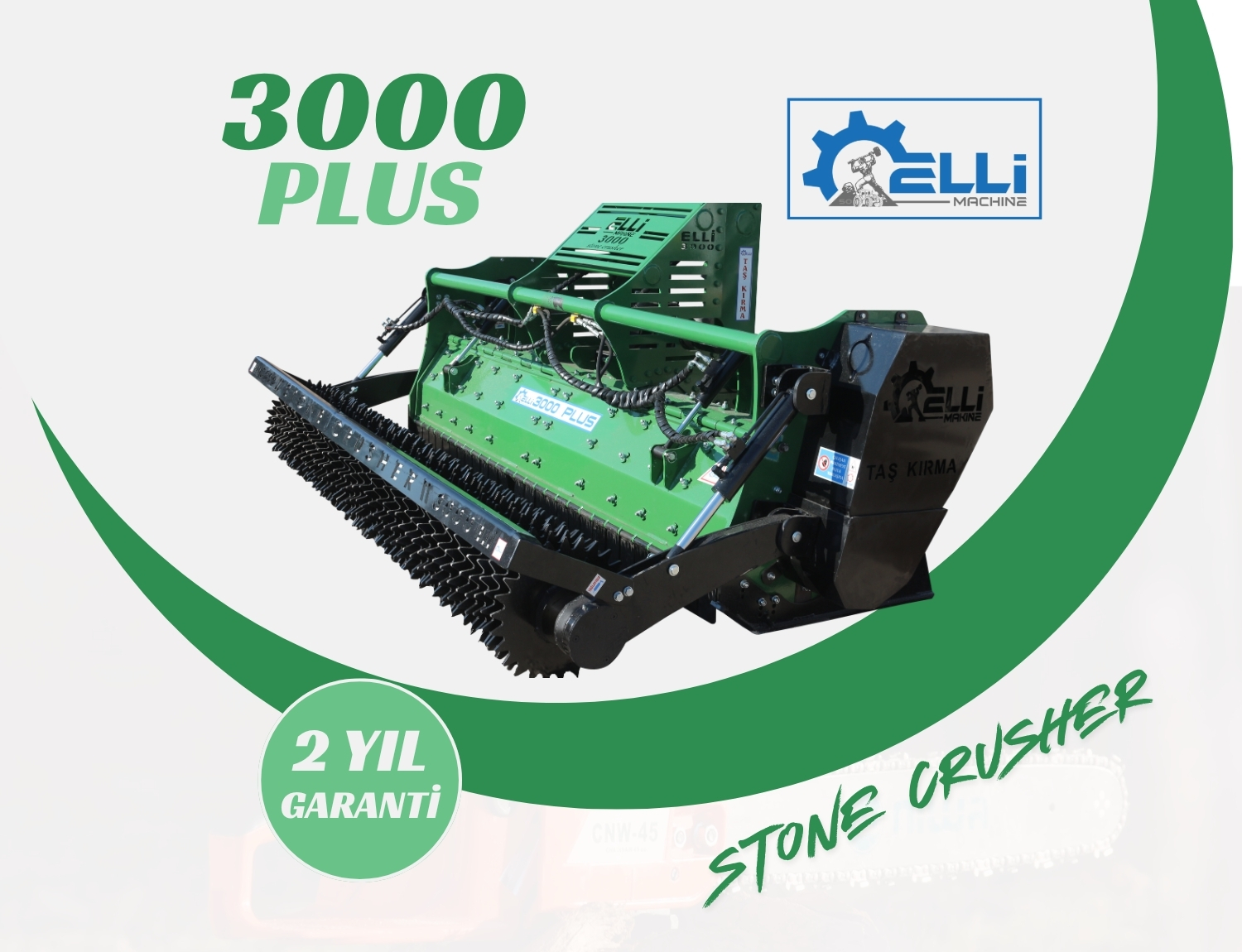 3000 PLUS Taş Kırma Makinesi